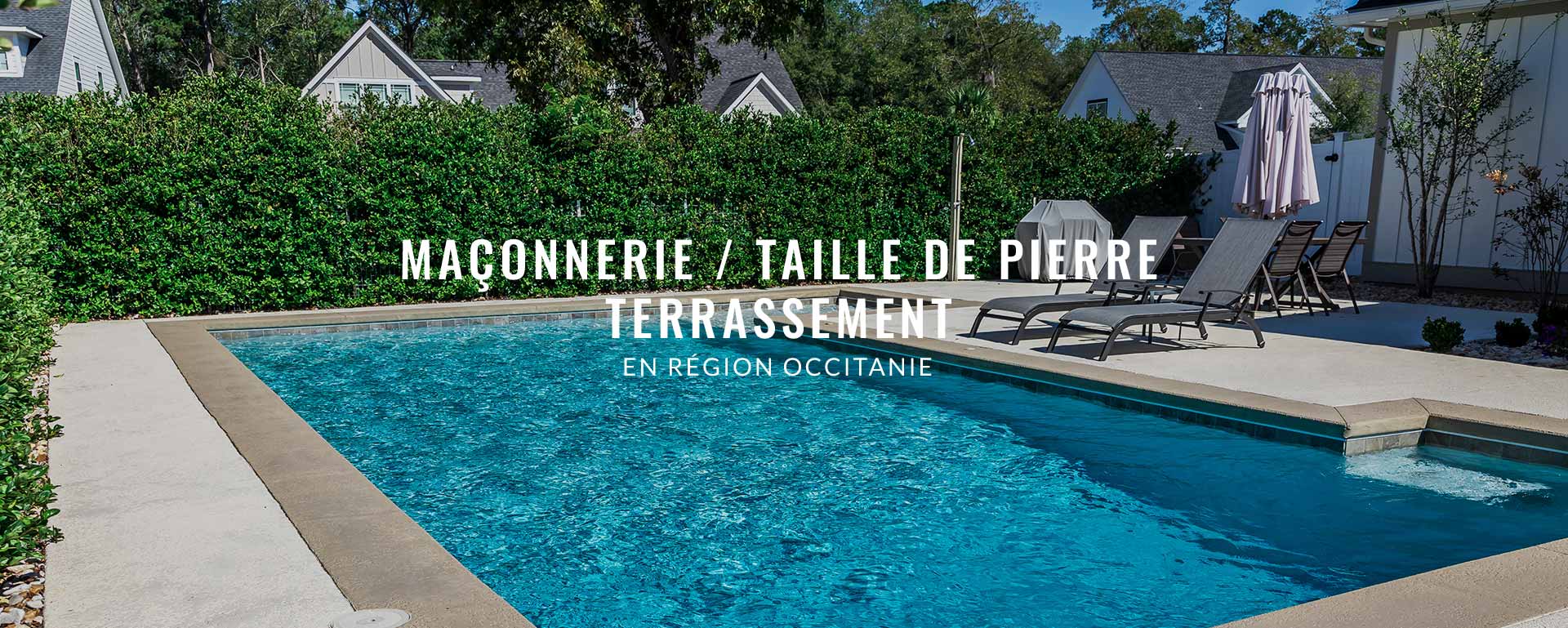 Construction de piscine dans le Tarn